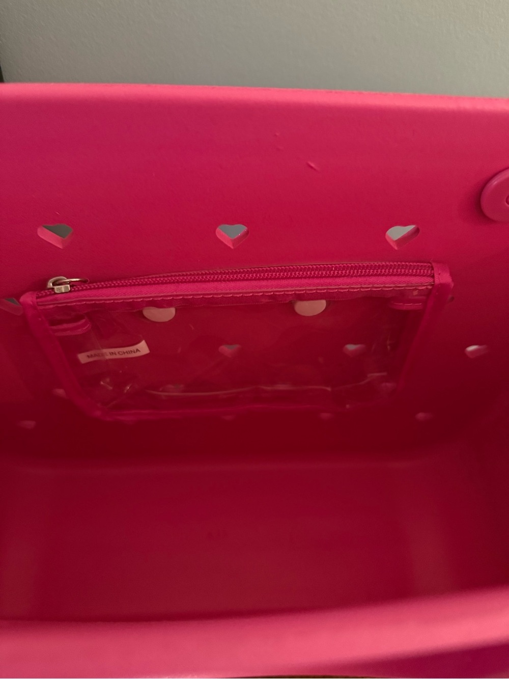 BABY BOGG BAG Pink Heart-Cutout Tote with Matching Bevy - Picture 3 of 5